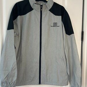 Ahead USA "The Arbor Classic" Carbon & Black Full Zip Golf Rain Jacket NWT XL